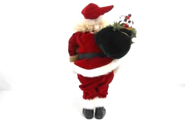 Home For The Holidays Collectible Santa Figure 16 inches ~in Package
