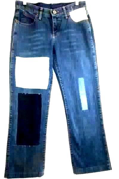 Q-Baby Women's Jeans (No Gap) Waistband In Blue Color Size 5/6 x 34