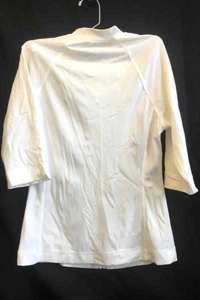 Land's End Athletic Zip Up White Women's Size XS/L (2-4)