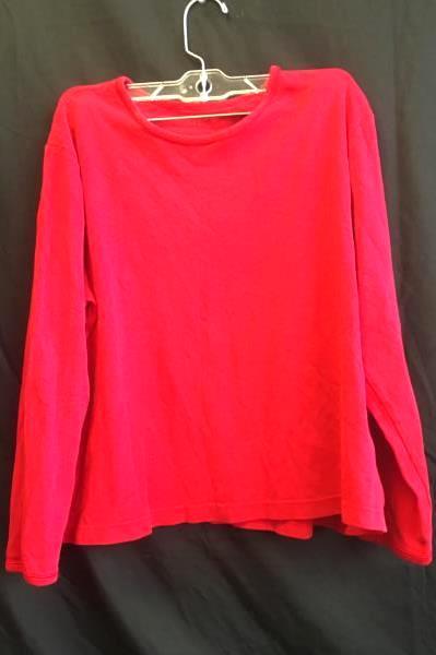 Long Sleeve Shirt by White Stag- Red, Woman's Size XL