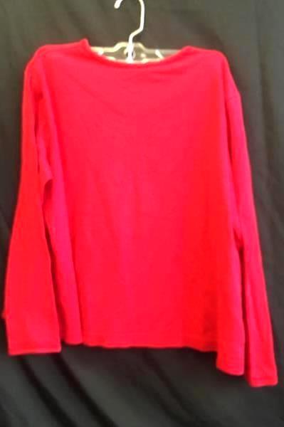 Long Sleeve Shirt by White Stag- Red, Woman's Size XL