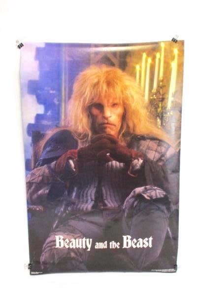 Vintage One Stop Posters 1988 Ron Pearlman Original Beauty and the Beast