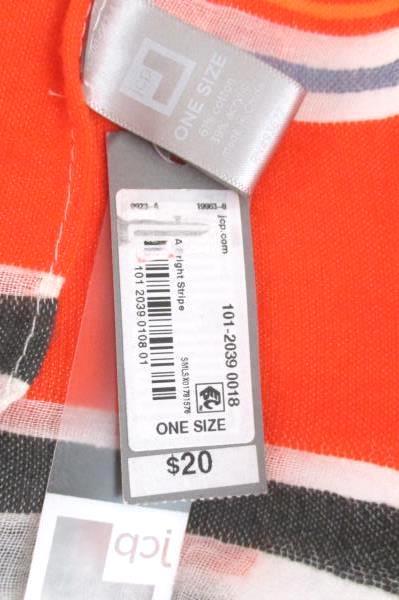 Lot of 2 Gray Short Sleeve Bodycon H&M Dress M JCP One Size Striped Scarf
