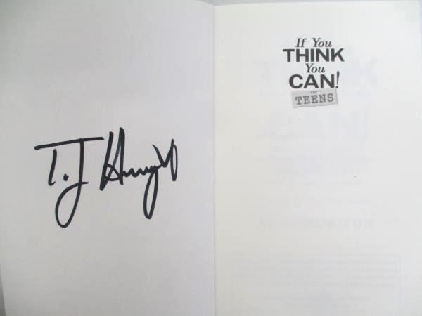 If You Think You Can For Teens: 13 Laws TJ Hoisington ~SIGNED~