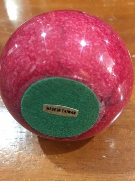 Marble Red Pear Paperweight Home Decor