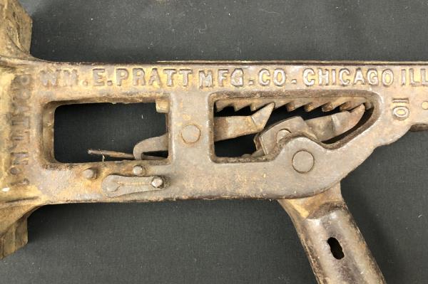 Antique Multi-purpose Lever Ratchet Jack, Wm. E. Pratt Mfg. Chicago, IL