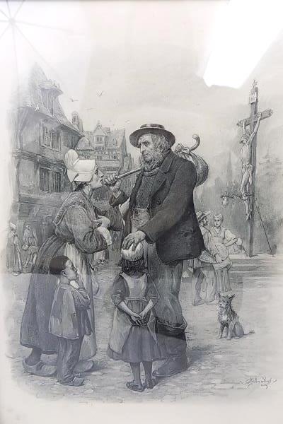 Framed Print David Copperfield Charles Dickens Mr Peggotty By Frederick Barnard