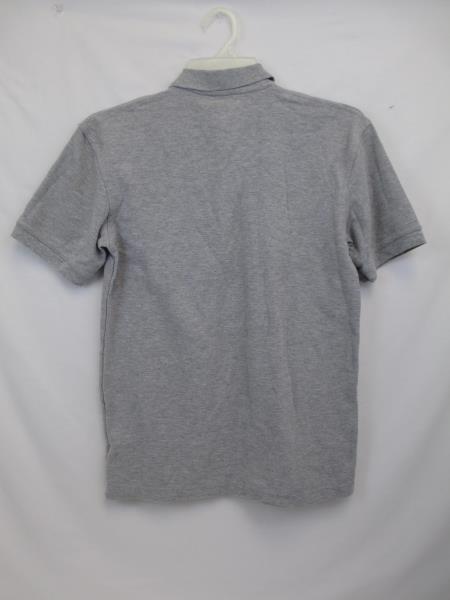 Men's Gray Grey Short Sleeved Polo Shirt by Dennis Size AM