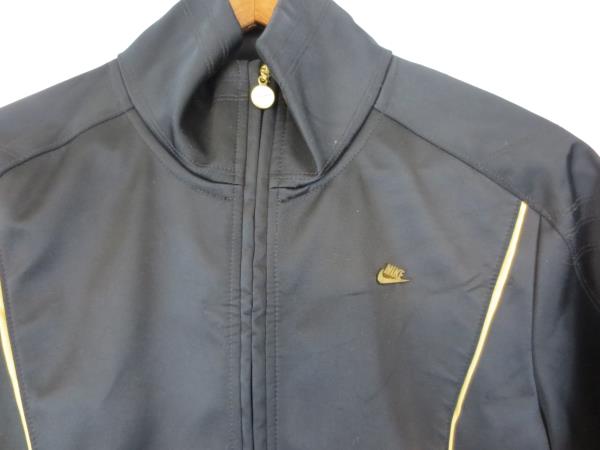 Women's Nike Jacket Size Medium Black Gold w/Tags