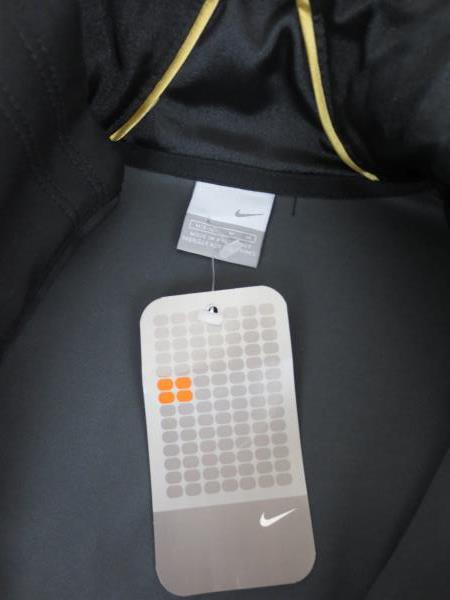 Women's Nike Jacket Size Medium Black Gold w/Tags
