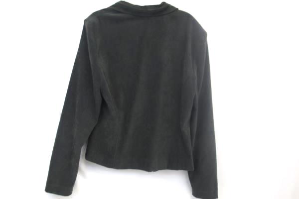 Amanda Smith Petites Women's Button Up Dress Jacket Dark Green Size 8P