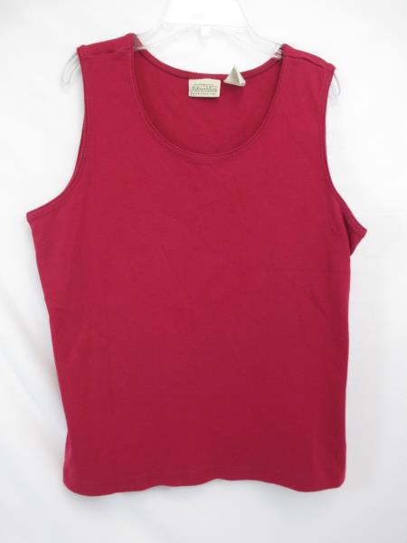 St John's Bay Pink Sleeveless Top Women's Size XL