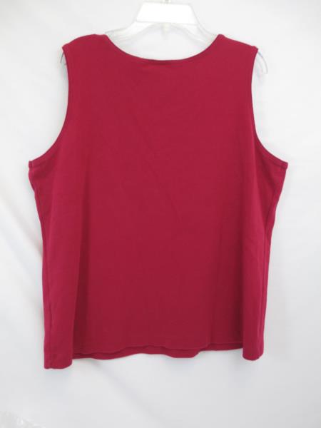 St John's Bay Pink Sleeveless Top Women's Size XL