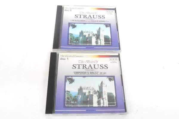 Lot of 7 Various Classical / Opera Related USED CDs Chopin Mozart Strauss