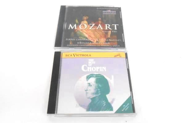 Lot of 7 Various Classical / Opera Related USED CDs Chopin Mozart Strauss