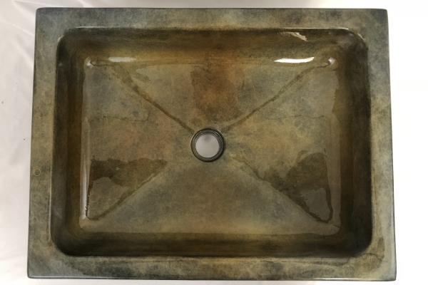Elite Bath Britania S20 Sink Cast Bronze 1.5 in Round Drain Base Mercadia