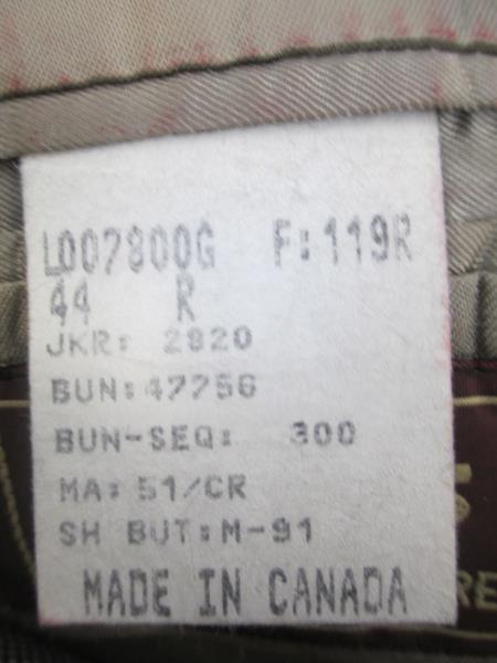 Lot Of 2 Men's Suit Jacket Pants Combo By Chaps Tan w/ Black Spots Size 44R
