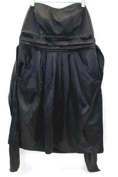 Women's Dress By Wishes Wishes Wishes Black String on Waist To Tie Size XL