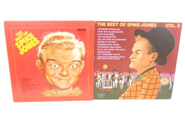 Spike Jones THE BEST OF SPIKE JONES/BEST OF VOLUME 2 2-LPs RCA Near Mint