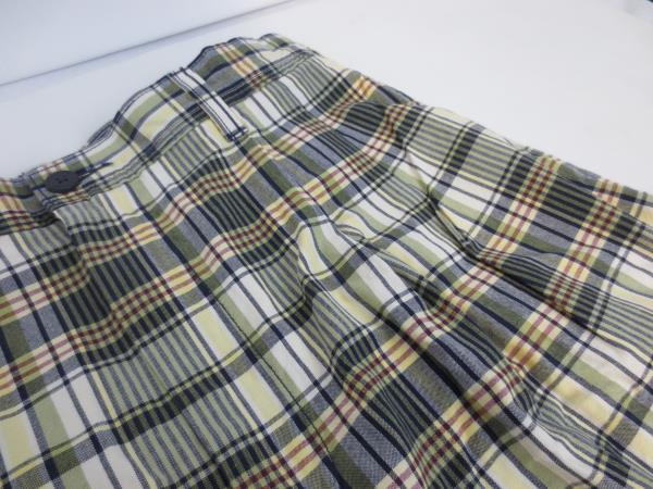 Men's JOS A BANK 100% Cotton Plaid Blue Green Checkered Shorts Size 34 NWT
