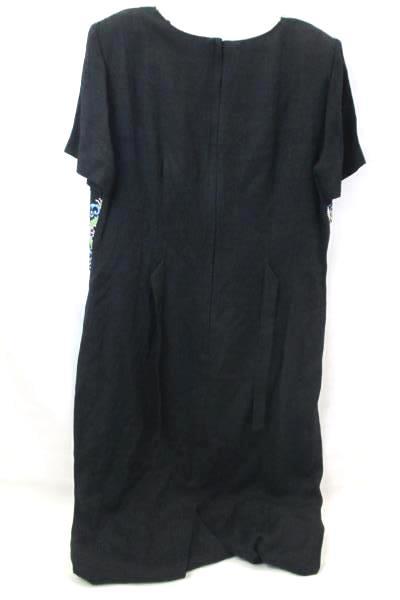 Long Dress By Sheri Martin Black Pink Blue Green Women's Size M