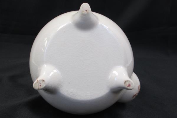 Vintage Porcelain Teapot Decorative Japanese Cultural Landscape