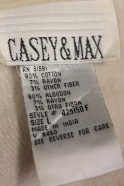 Woman's Casual Vest Brown Made By Casey & Max