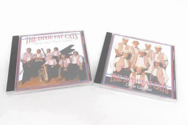 The Dixie Fat Cats Lot Of 2 CD's Trad & True Dixie Goodies Swing Sealed