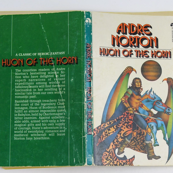 Huon Of The Horn By Andre Norton Copyright 1951 Ace Books Paperback Novel