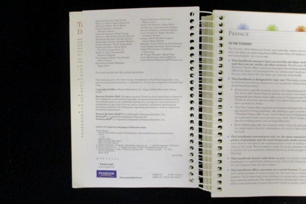Prentice Hall Reference Guide 7th Edition Muriel Harris Spiral Bound 2008