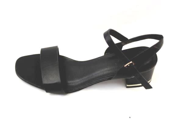 Jacobies Women's Upperclass 2" High Heel Ankle Strap Black Size 10