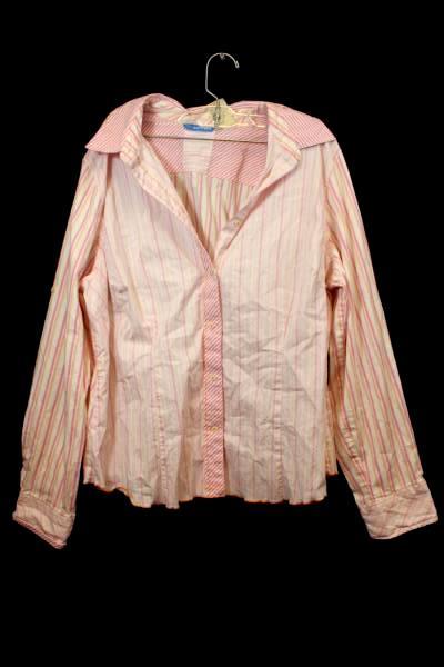 Lot of 2 Dockers Women's Button Up Pink Long Sleeve Size XL