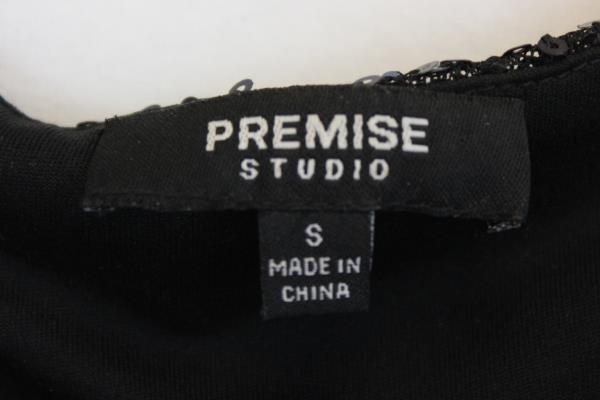 Women's Tank Top by Free Premise Studio Black Sequence Size SP