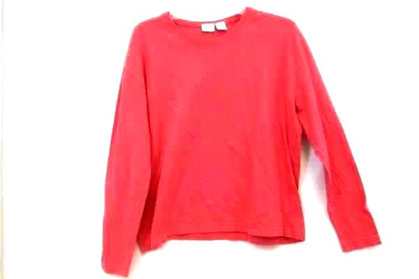 Long Sleeve Cherokee Solid Pink Women's Size Large