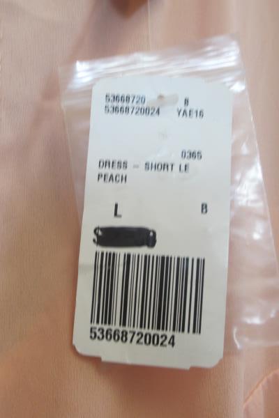 Forever 21 Pink Overlapping Women's Dress 100% Polyester Size Large