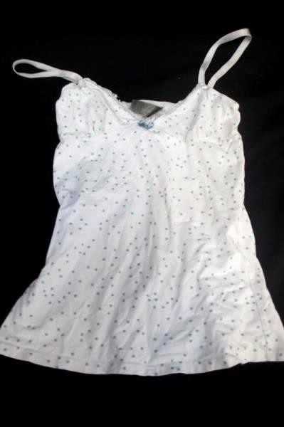 Lot of 2 Girls Tank Top By Beautees & Crashone Pink & White M/10-12y