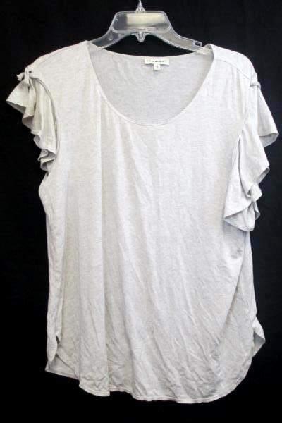 Lot of 2 Women's Blouses By Max Studio & Stylist Orange Grey Gray Size Large