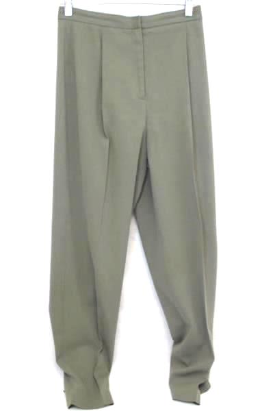 Valerie Stevens Dress Pants Green Pleaded Women's Size 2P