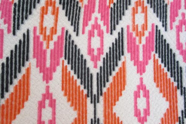 Women's Dress by Lularoe White Pink Black Red Design Short Sleeve Size S