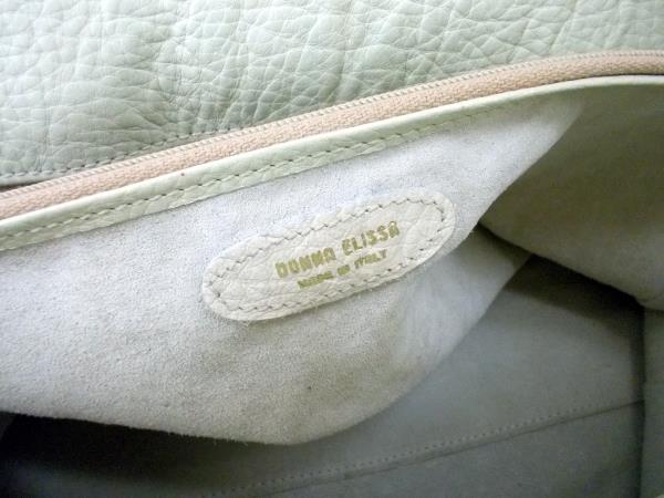 DONNA ELISSA Light Tan Genuine Crocodile Leather Crossbody Purse XL Bag Italy