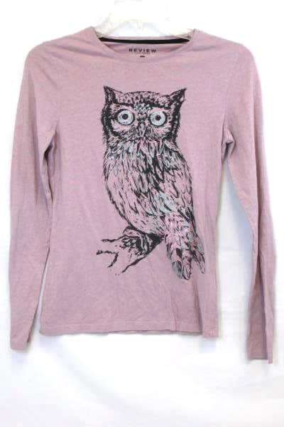 Review For Teens Junior Girl Long Sleeved Top Pink Size 164-170 Age 14-15