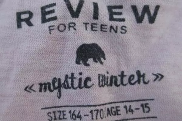Review For Teens Junior Girl Long Sleeved Top Pink Size 164-170 Age 14-15