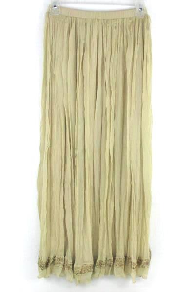 Women's American Glamour Cream Blouse & Skirt 2 Piece Dress Size XS