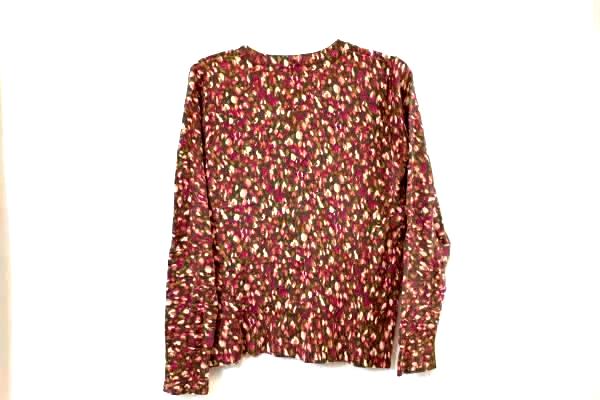 Lot of 2 Merona American Eagle Women's Cardigan Gray Floral Multicolor Size L