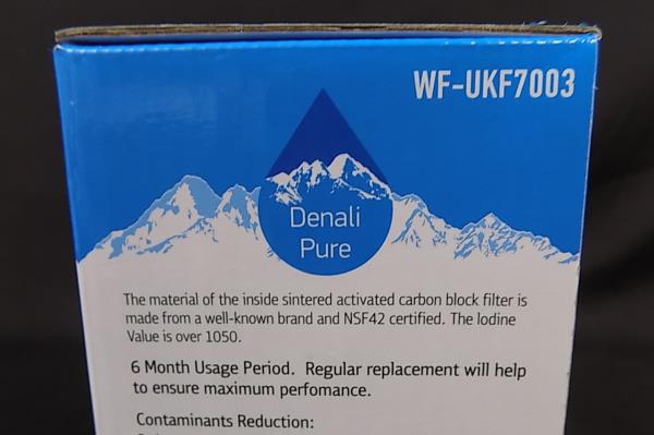 Denali Pure Replacement Water Filter WK-UKF7003