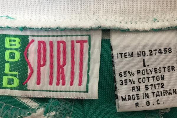 Lot of 2 T-Shirts By Goolagong White Green Pink Stripes Women's Size Large