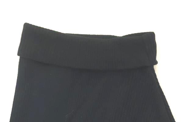Button Up Shirt By Michael Carrie Black Size Women's L