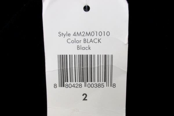 Calvin Klein Women's Dress Pants Black Wide Leg Size 2 With Tags Zipper Fly