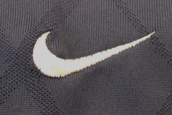 NIKE Men's Golf Fit-Dry Polo Shirt Blue Size Large Casual Athletic Button Up