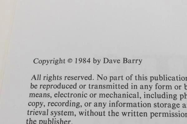 Babies & Other Hazards of Sex By Dave Berry & Jerry O'Brien 1986